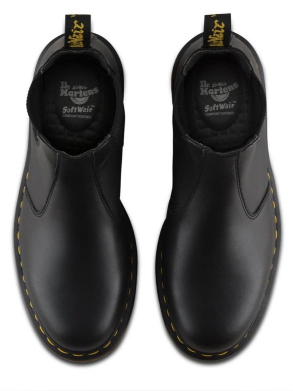Dr. Martens 2976 Slip Resistant Black Boots Unisex Women's 10 Men's 9 Industrial